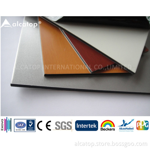 PVDF Painting Fire-proof 4mm Aluminium Composite Panel